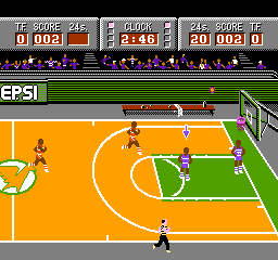 Magic Johnson's Fast Break (USA) In game screenshot